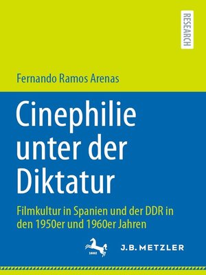 cover image of Cinephilie unter der Diktatur